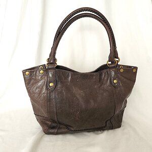 Frye brown leather purse